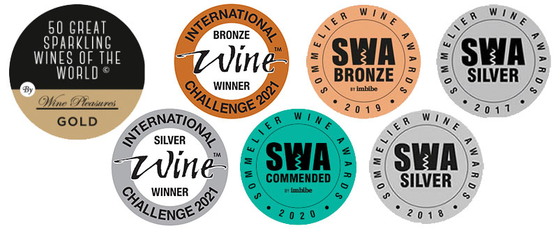 50 Great Sparkling Wines of the World Gold Award